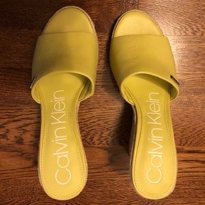 Calvin Klein Women’s Britta Wedge Sandal